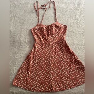 SHEIN Pink Floral Mini Dress